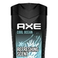 thumbnail image 1 of Axe Cool Ocean Moisturizing Men’s Body Wash Essential Oils All Skin Type, 16 oz, 1 of 3