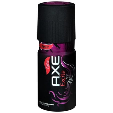 Axe Deodorant Body Spray, Excite - 4 Oz