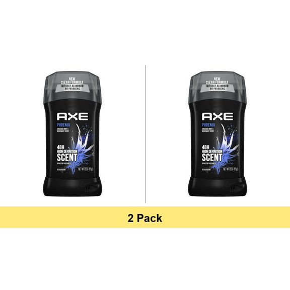 Axe Deodorant Stick For Men, Phoenix - 3 Oz - 2 Pack