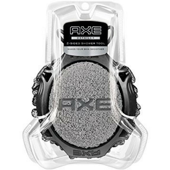 Axe Detailer 2-Sided Shower Tool, Colors May Vary 1 ea