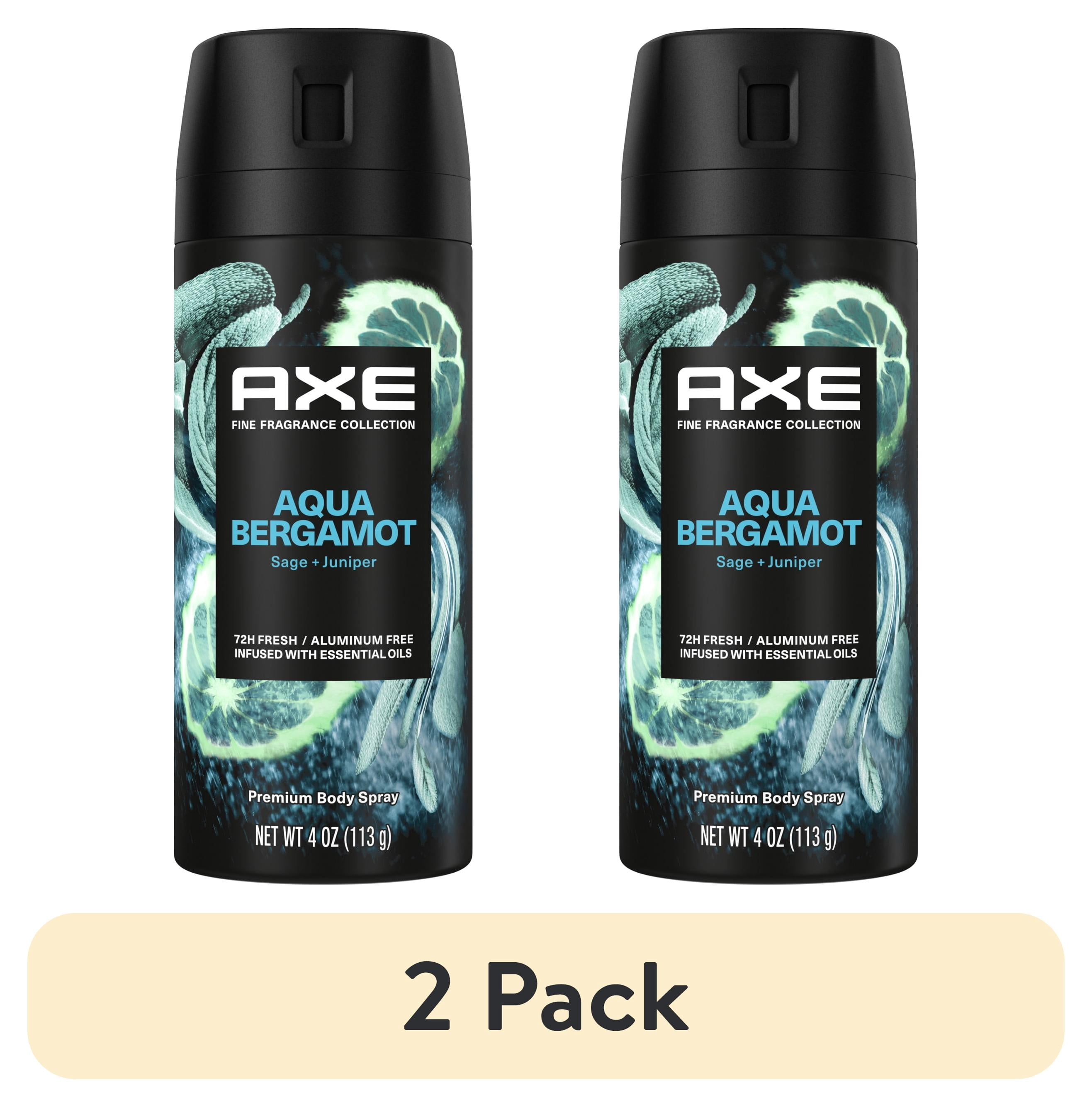 (2 pack) Axe Fine Fragrance Collection Antiperspirant Deodorant Spray ...