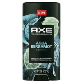 AXE Fine Fragrance Collection Aluminum Free Deodorant Stick for Men Aqua Bergamot, 2.6 oz