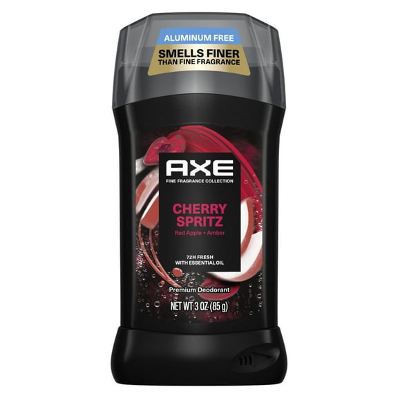Axe Fine Fragrance Deodorant Stick for Men Cherry, 3 oz