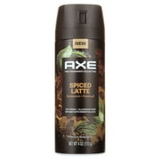 Axe Fine Fragrance Mens Deodorant Spray, Spiced Latte, Cardamom + Patchouli Aluminum Free, 4 oz