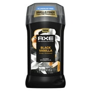 Axe Fine Fragrance Men's Deodorant Stick Black Vanilla Orange + Sandalwood Aluminum Free , 3 oz
