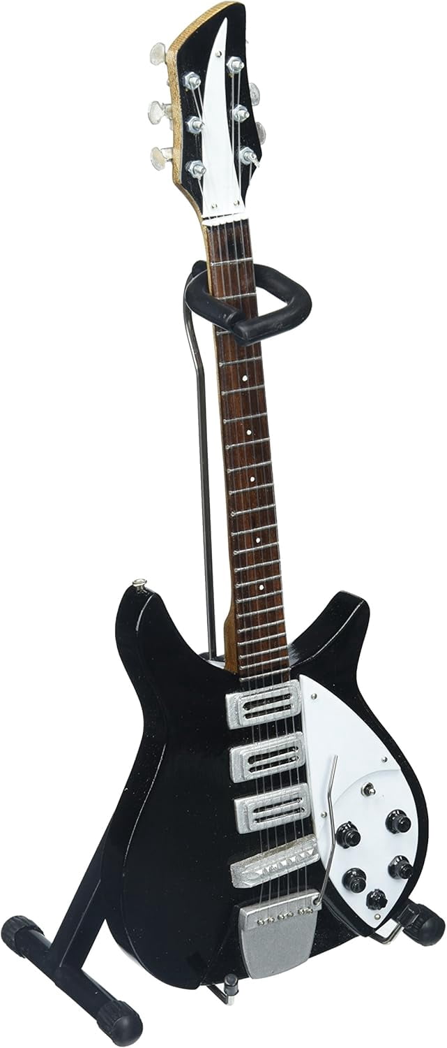AXE HEAVEN Miniature Electric Guitar with Stand, 10 Inch