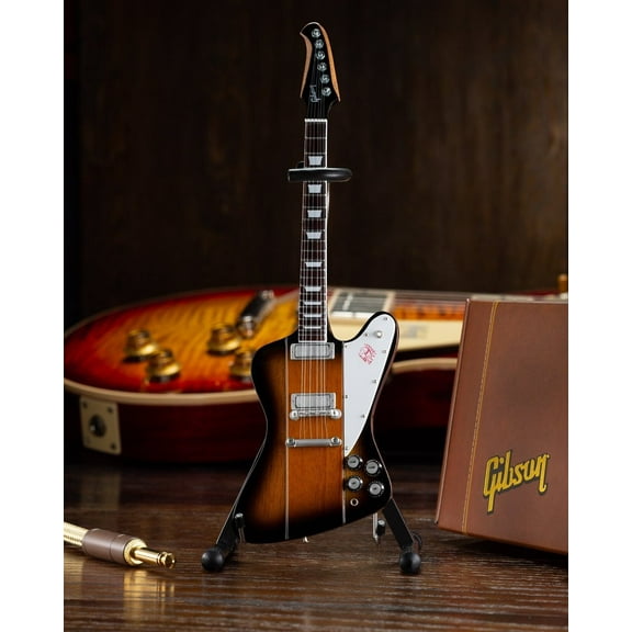 Axe Heaven Gibson Firebird V Vintage Sunburst Mini Guitar Replica Collectible GG-425