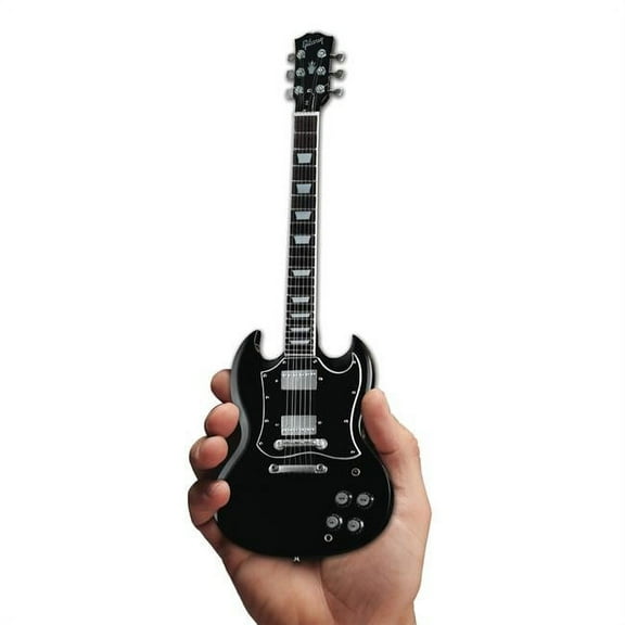 Axe Heaven Guitars  Gibson SG Standard Ebony Mini Guitar Replica