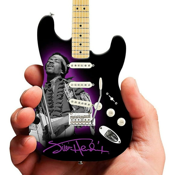 Axe Heaven Jimi Hendrix Photo Tribute Fender Stratocaster Mini Guitar JH-802