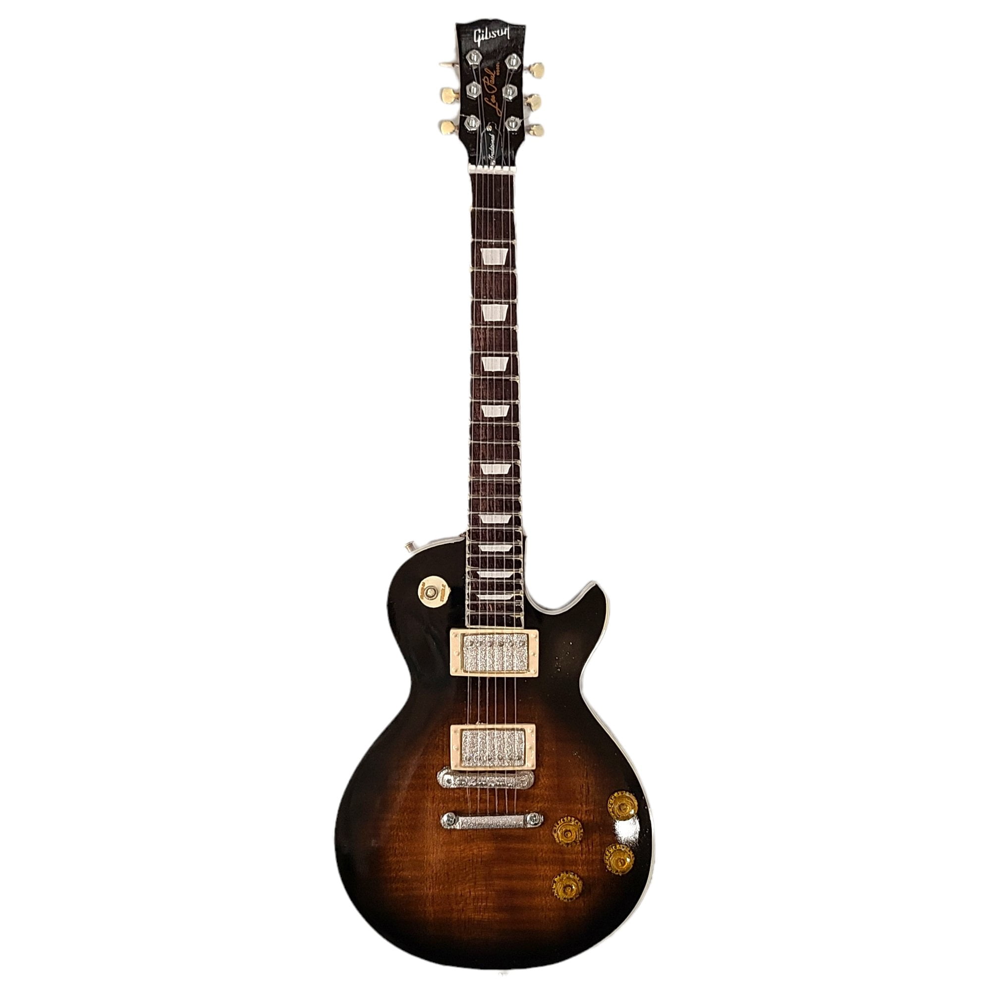 Gibson Les Paul Traditional Tobacco Burst 1:4 Scale Mini Guitar Model