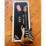 Stevie Ray Vaughan # One 10 Inch Guitar & Flight Case Set Replica