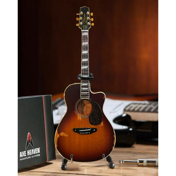Axe Heaven Toby Keith Signature Sunburst Mini Acoustic Guitar TK-381