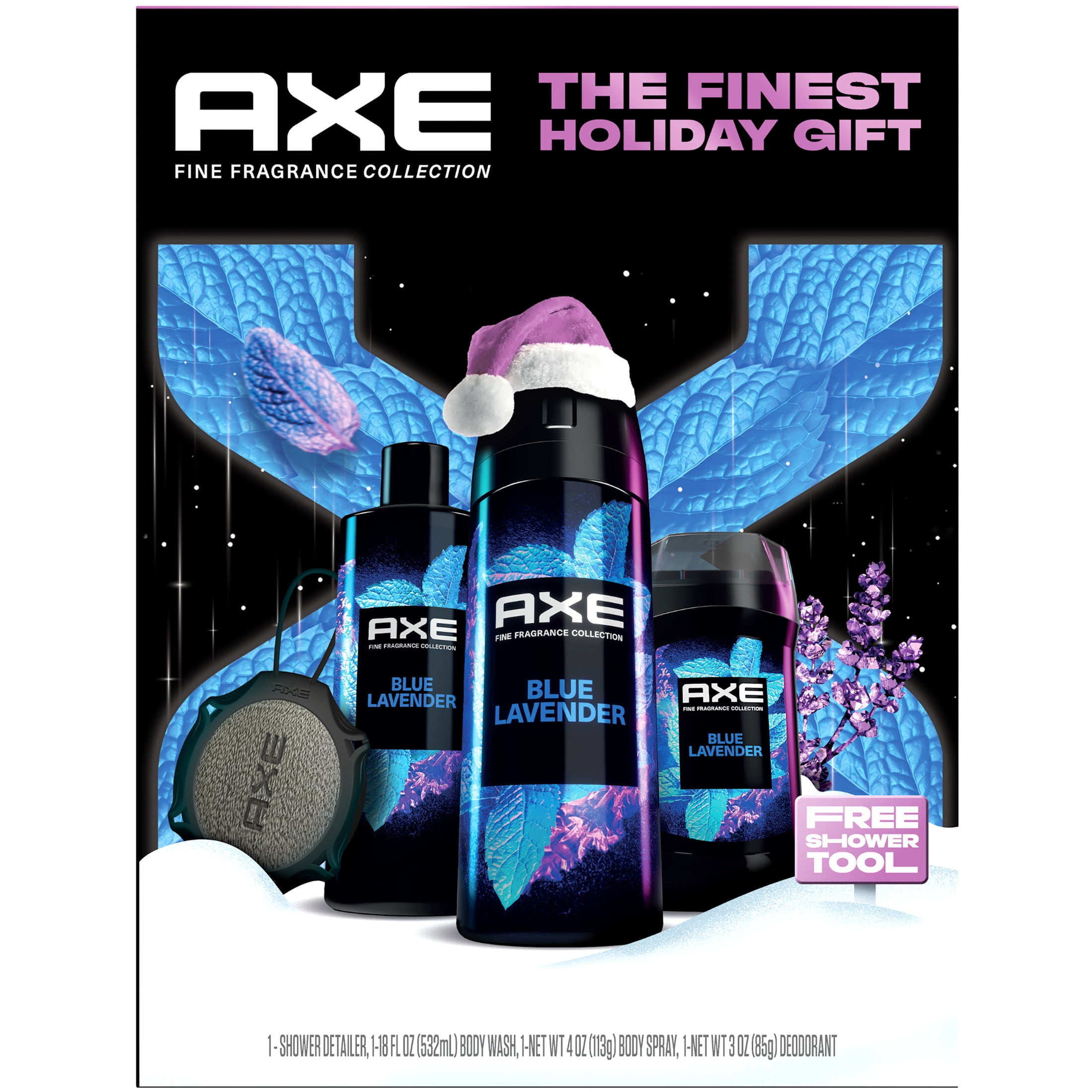 Axe Men's Holiday Gift Set Deodorant Spray Antiperspirant