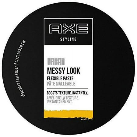 Axe Messy Look Hair Paste Flexible 2.64 oz (Pack of 2)