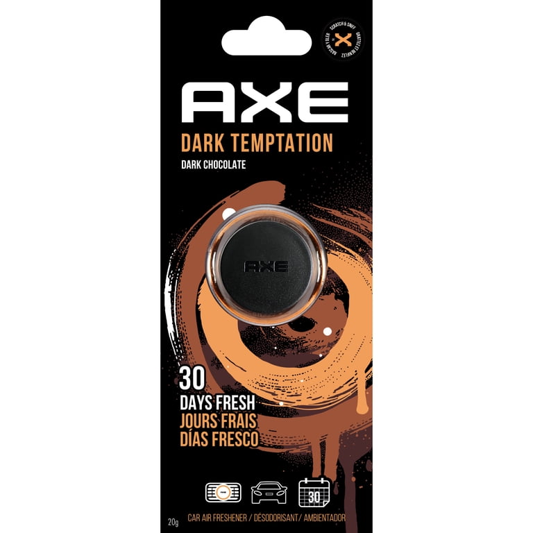 Axe Mini Vent Clip Car Air Freshener (Dark Temptation Scent, 1