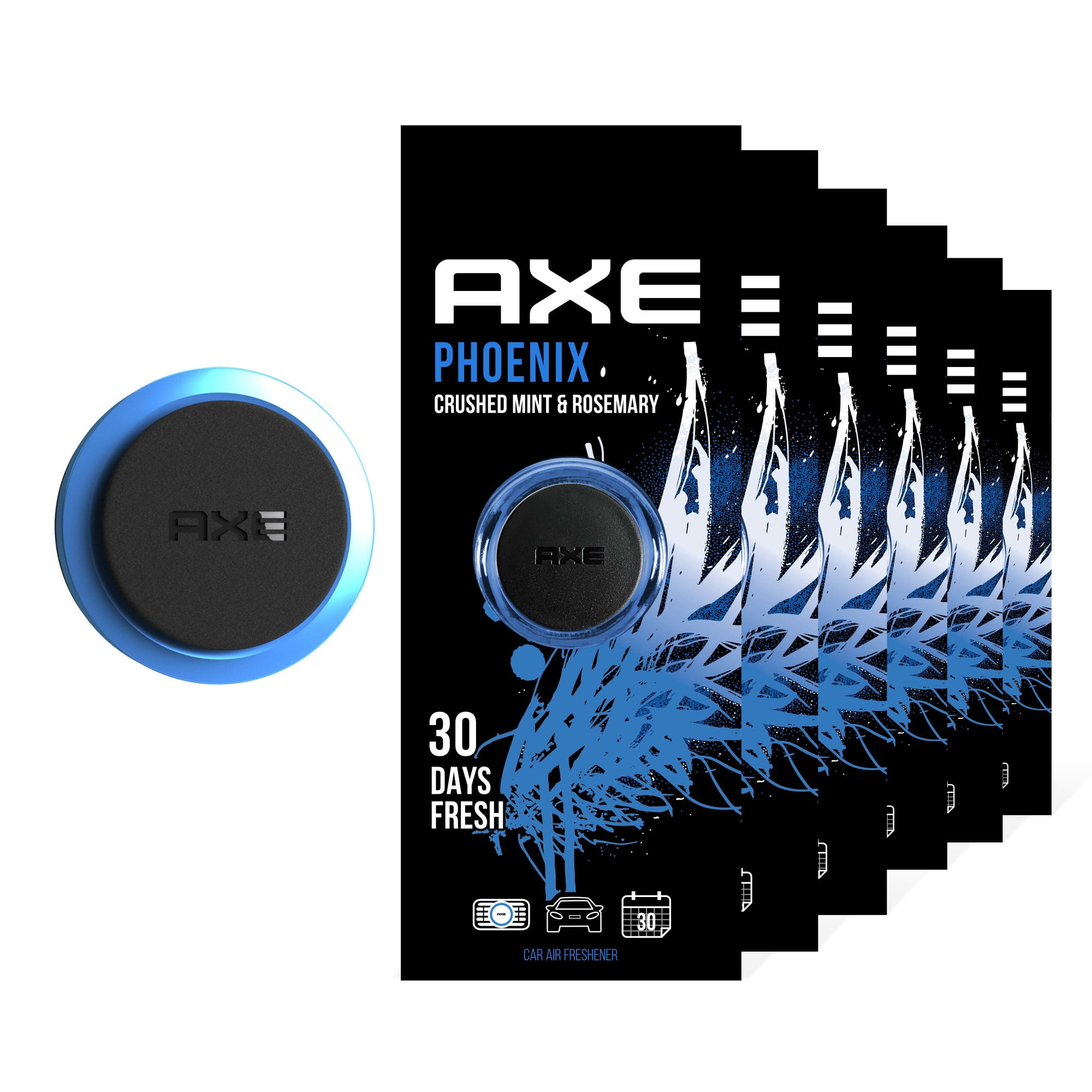 Axe Mini Vent Clip Car Air Freshener (Phoenix Scent, 1 Pack
