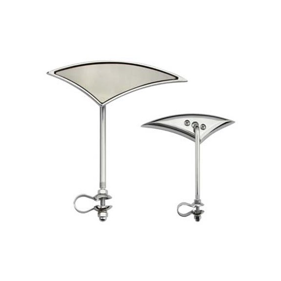 Axe Mirror Right Chrome. Bike mirror, bicycle mirror for lowrider , beach cruiser, chopper,fixie, mountain bikes