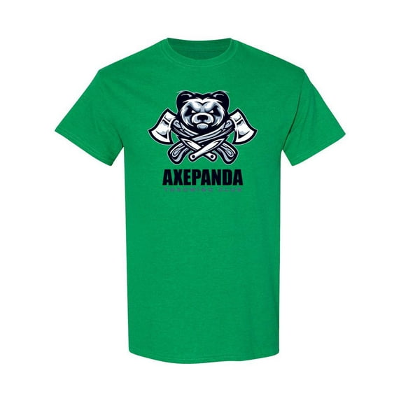 Axe Panda T-Shirt Men -Image by Shutterstock, Male Large