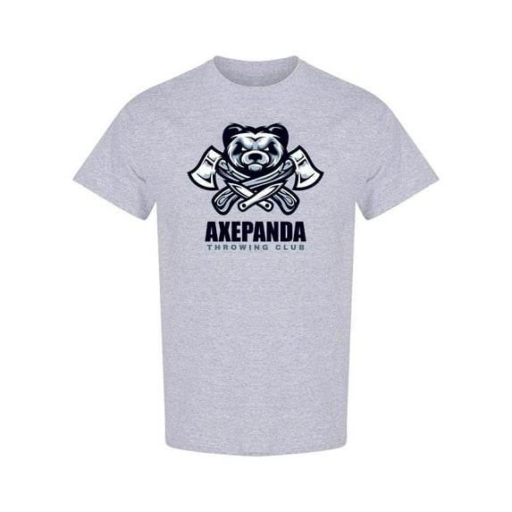 Axe Panda T-Shirt Men -Image by Shutterstock, Male XX-Large