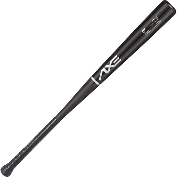 Axe | Pro Maple Composite Wood Baseball Bat | Obsidian Black (Flared Handle, 31")
