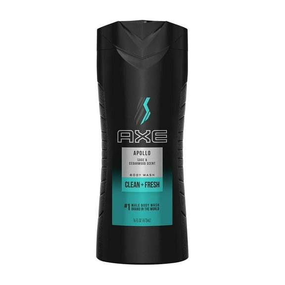 Axe Shower Gel, Apollo 16 oz (Pack of 2)