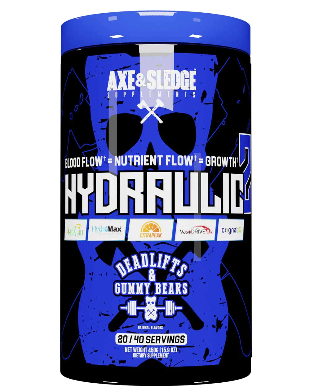 Axe & Sledge Hydraulic 2, Deadlifts & Gummy Bears