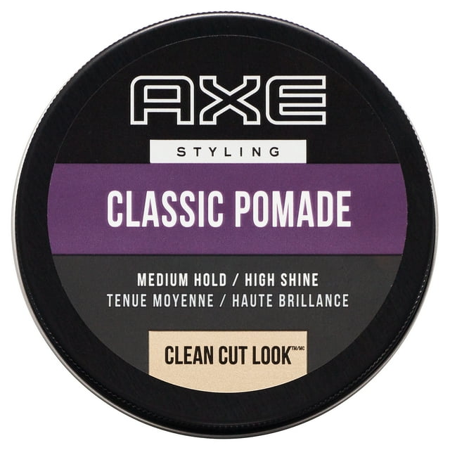 Axe Styling Clean Cut Look Classic Hair Pomade, 2.64 oz