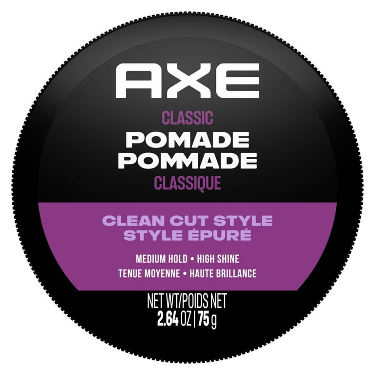 Axe Bat Styling Clean Cut Look Classic Hair Pomade for Men 2.64 oz