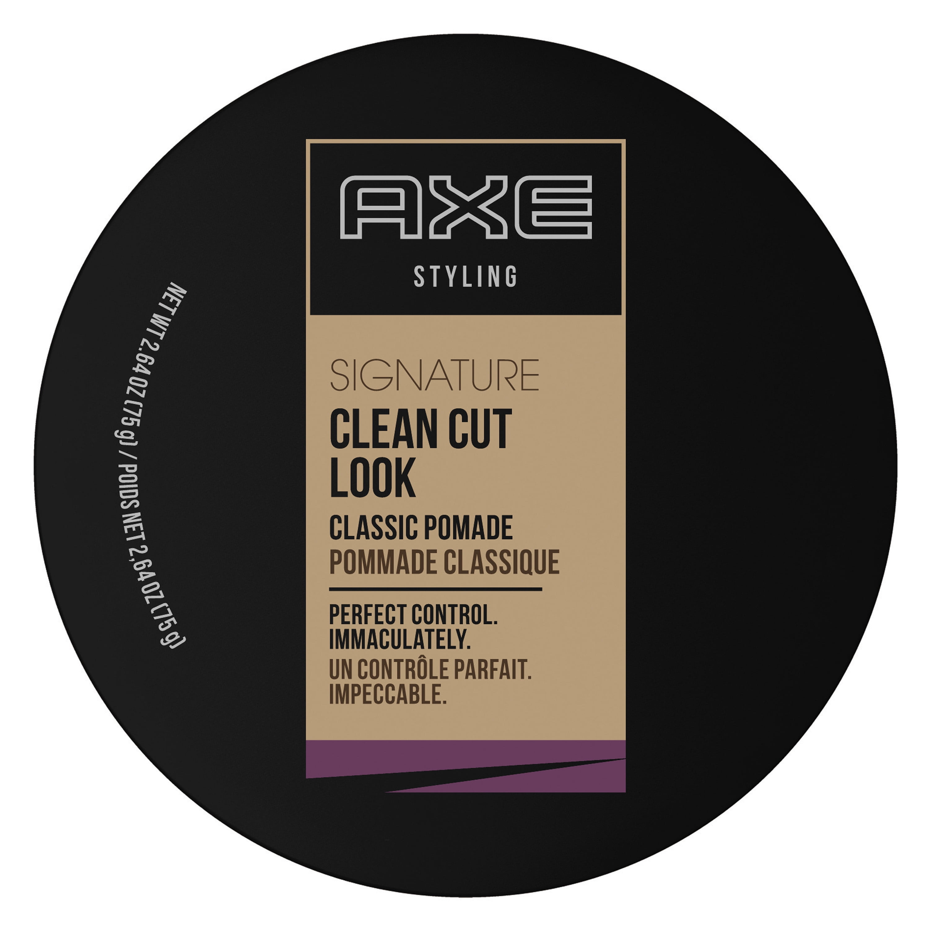 Axe Styling Clean Cut Look Classic Hair Pomade, 2.64 oz