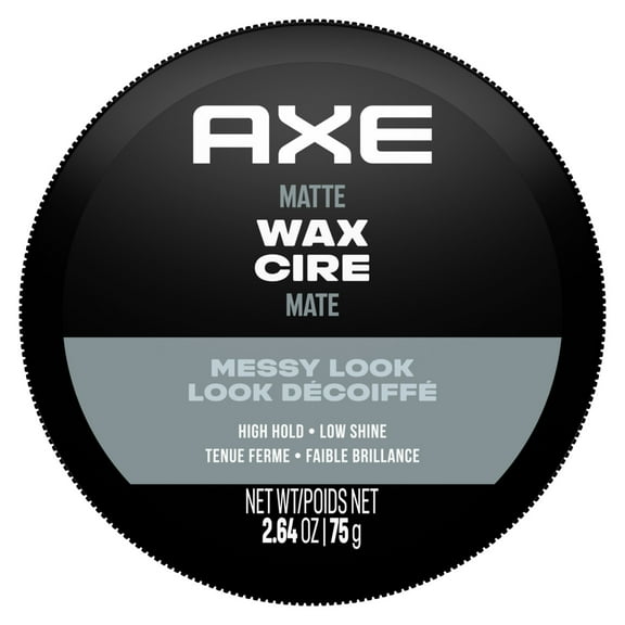 AXE Hair Pomade, Messy Look Matte Wax, 2.64 oz