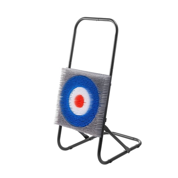 Axe Throwing Game Set, 8 Axes & Foldable Target - Indoor/Outdoor Backyard Games for Adults, Stable Steel Frame, Easy Storage