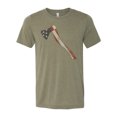 thumbnail image 1 of Axe Throwing Shirt, American Axe, Axe Shirt, Gift For Axe Shirt, Lumberjack Shirt, Unisex Fit, Logger Shirt, Gift For Lumberjack, Logger Tee, Heather Olive, LARGE, 1 of 1