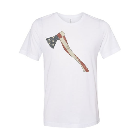 Axe Throwing Shirt, American Axe, Axe Shirt, Gift For Axe Shirt, Lumberjack Shirt, Unisex Fit, Logger Shirt, Gift For Lumberjack, Logger Tee, White, MEDIUM