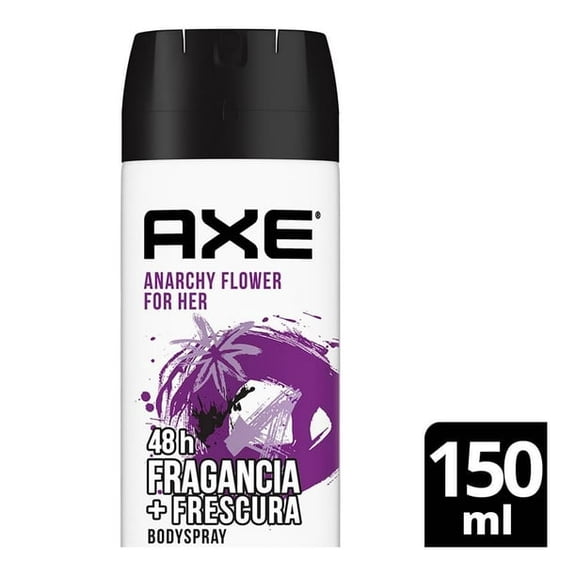 Axe anarchy flower spray deodorant for women 150 ml 2pack