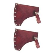 AxeGuard Leather Lanyard Sheath Set for Outdoor Tools