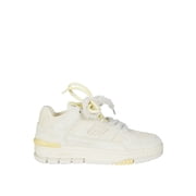 Axel Arigato Area Lo Label Perforated Suede Sneakers White Mens