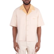Axel Arigato Double-Faced Wool-Blend Holiday Shirt, Size Small