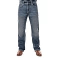 thumbnail image 1 of Axel Men's Slim Boot Cut Denim (Medium Wash, 30X32), 1 of 2