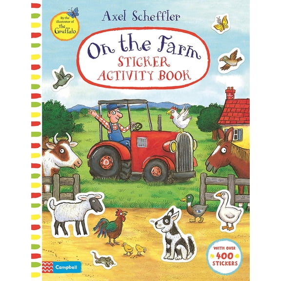 Axel Scheffler on the Farm: Sticker Activity Book (Paperback)