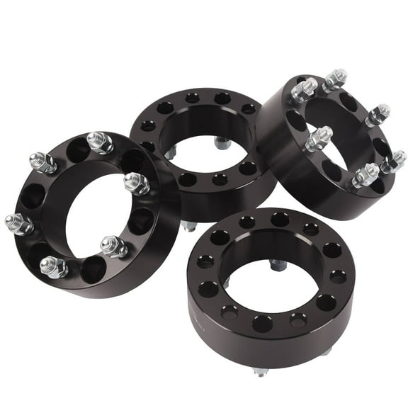 Axenor 4PCS 2" 5x150 to 6x5.5 Wheel Adapters Put 6x139.7 Wheels on Tundra 14x1.5 5150-6550E