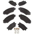 thumbnail image 1 of Axenor 4PCS Front Ceramic Disc Brake Pad Set SGD436AC, PGD436AC, Centric: 105.04360, Wagner: QC436A, 1 of 7