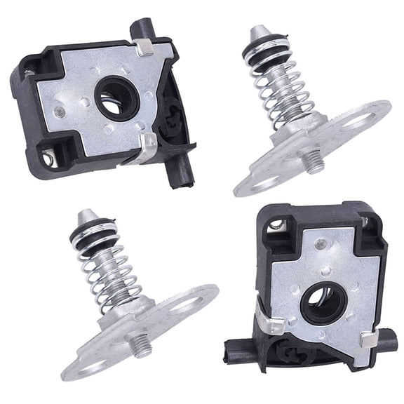 Axenor 4PCS Left + Right Upper Lower Hood Lock Catch Latch 51238229807, 51238203859, 51238185738, 51 23 8 229 807
