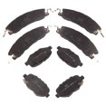 thumbnail image 1 of Axenor Front + Rear Ceramic Brake Pads 105.16110, 105.16120, P-1611, P-1612, 1 of 7