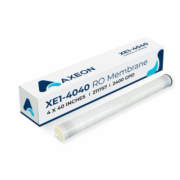 AXEON XE1-4040 Reverse Osmosis Membrane 2400 GPD, 40 Inches 100 PSI, NSF Certified
