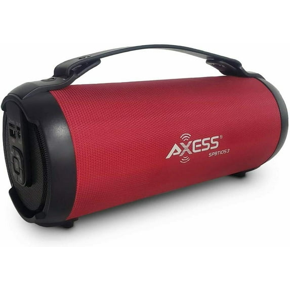 Axess 3 Portable Bluetooth Speaker -Red