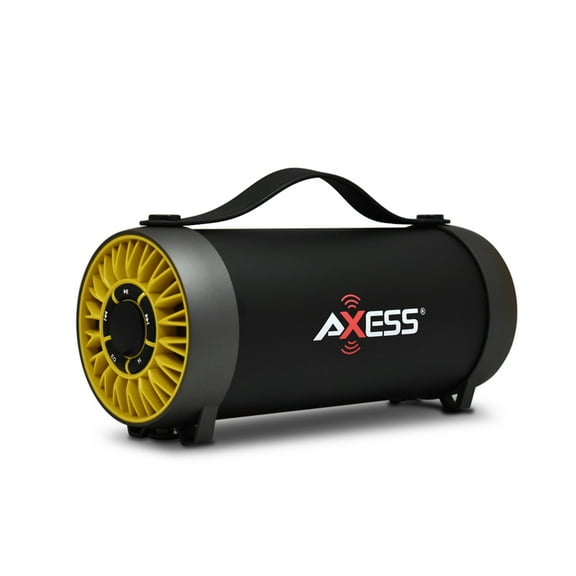 Axess BT Media Speaker with Equalizer in Yellow