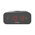 thumbnail image 1 of Axess Dual AM/FM Alarm Clock Radio, 1 of 2