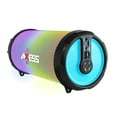thumbnail image 1 of AXESS Vibrant Plus Black HIFI Bluetooth Speaker with Disco LED Lights In Blue, 1 of 2