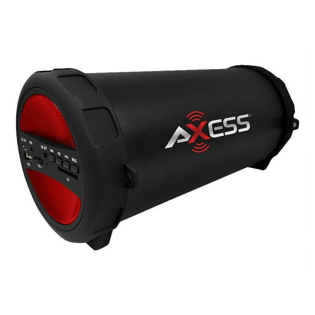 Axess Products Portable Bluetooth Speaker, Black, SPBT1041