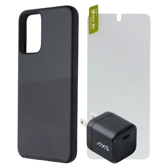 Axessorize AXS Essential Bundle for Motorola Moto G Power 5G (2024) - Black